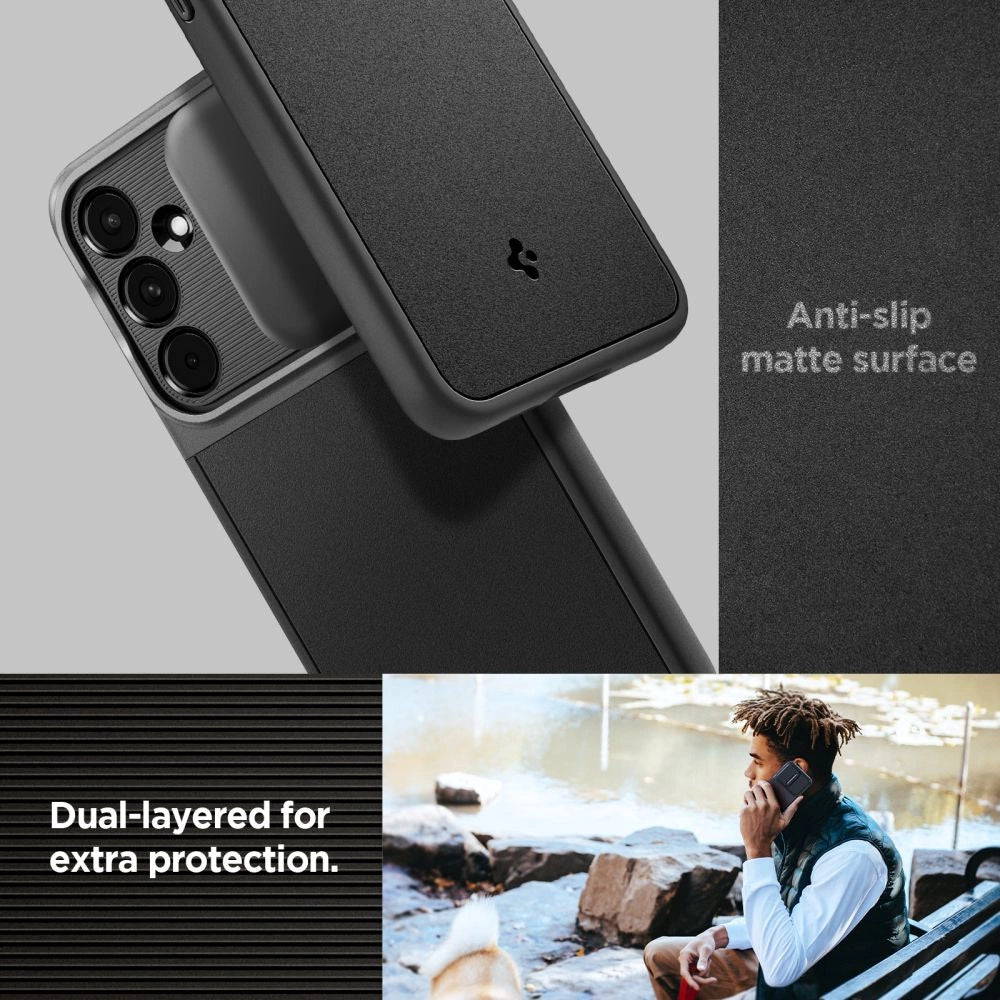 Spigen Optik Armor Case til Samsung Galaxy A55 5G - sort
