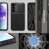 Spigen Optik Armor Case til Samsung Galaxy A55 5G - sort