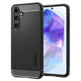 Spigen Rugged Armor Case til Samsung Galaxy A55 5G - Matte Black