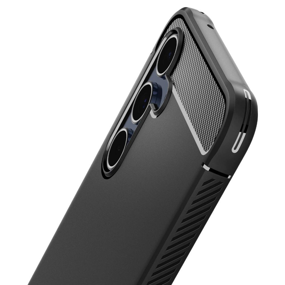 Spigen Rugged Armor Case til Samsung Galaxy A55 5G - Matte Black