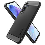 Spigen Rugged Armor Case til Samsung Galaxy A55 5G - Matte Black
