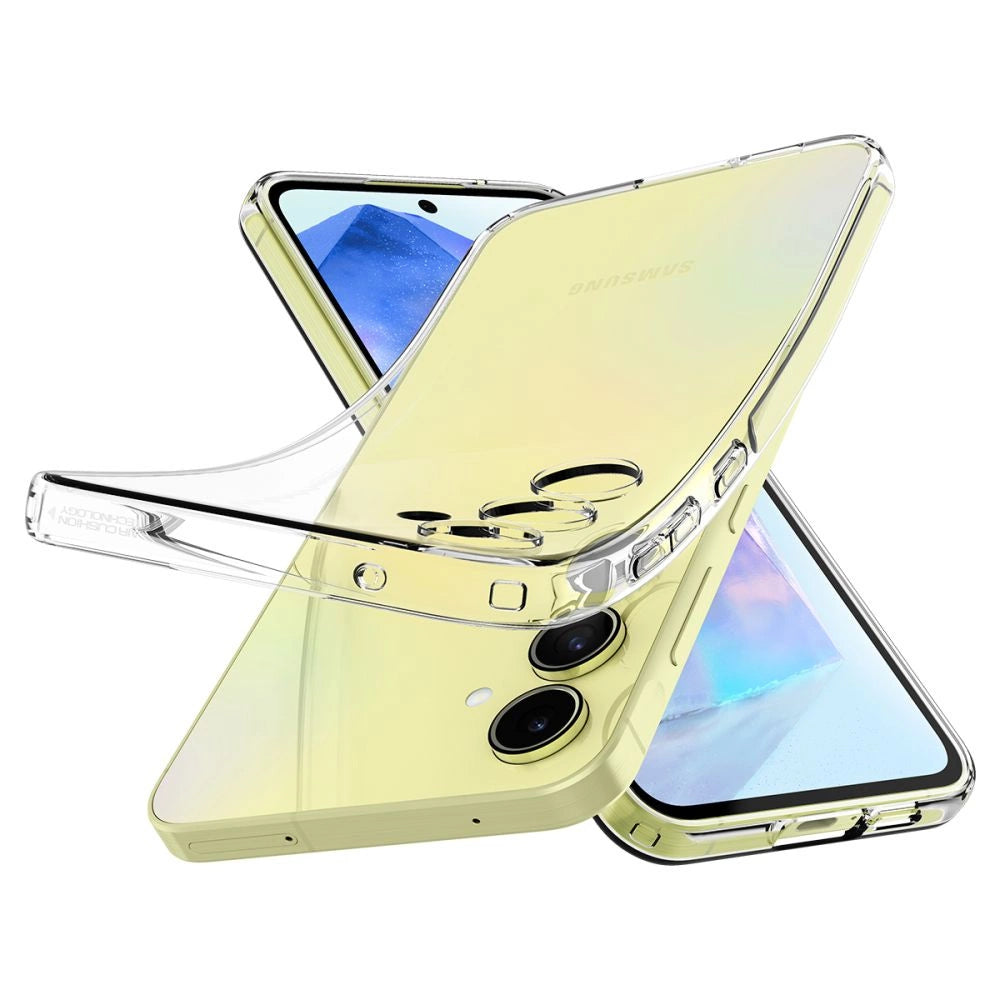 Spigen Liquid Crystal Case til Samsung Galaxy A55 5G - Gennemsigtig