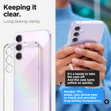 Spigen Liquid Crystal Case til Samsung Galaxy A55 5G - Gennemsigtig