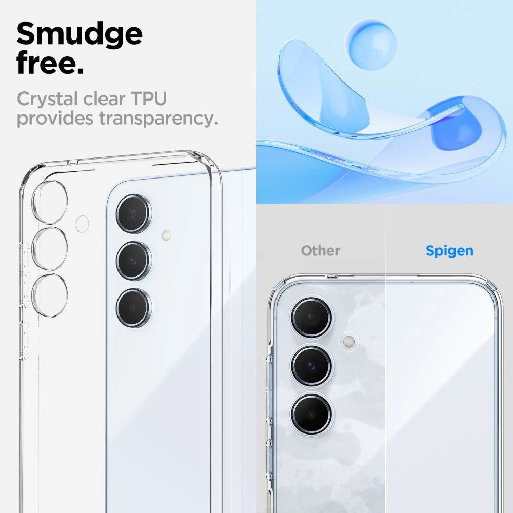 Spigen Liquid Crystal Case til Samsung Galaxy A55 5G - Gennemsigtig