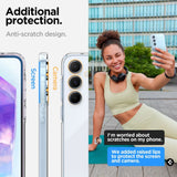 Spigen Liquid Crystal Case til Samsung Galaxy A55 5G - Gennemsigtig