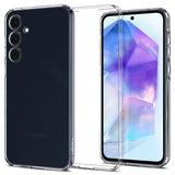 Spigen Liquid Crystal Case til Samsung Galaxy A55 5G - Gennemsigtig