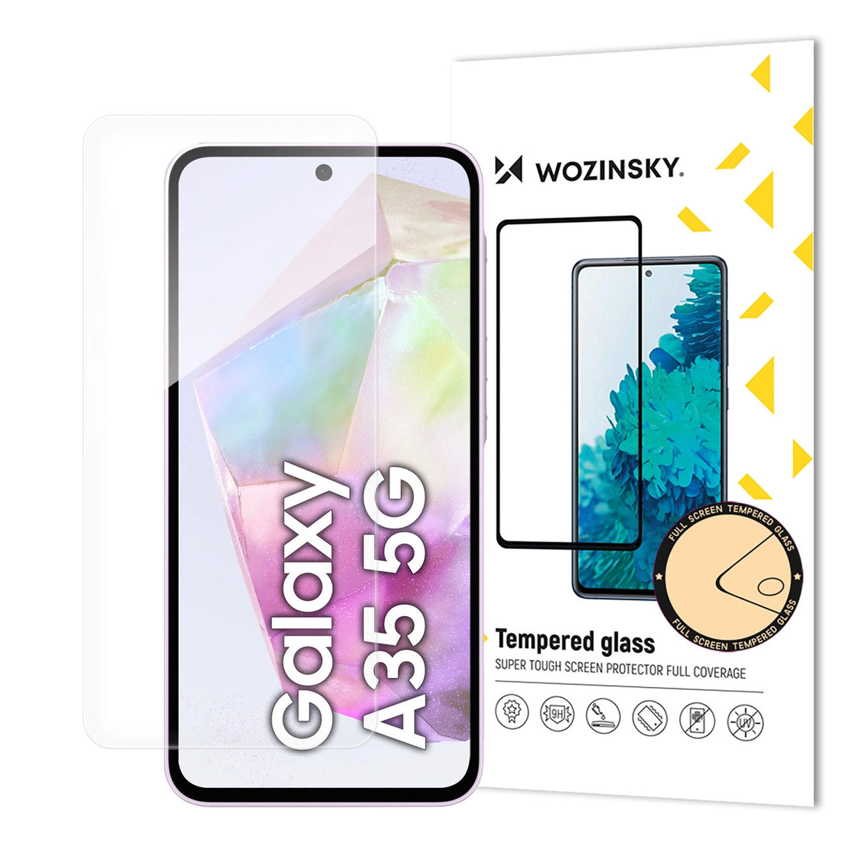 Wozinsky hærdet glas til Samsung Galaxy A35