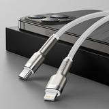 Baseus Cafule Series Metal Data USB-C / Lightning 20W PD cable 2 m - white