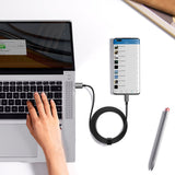 Baseus Superior Series USB-A / USB-C kabel 100W 1m - sort