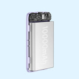 Baseus Magnetic Mini Inductive Powerbank 10000mAh 20W - Purple + USB-C - USB-C Cable