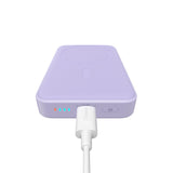 Baseus Magnetic Mini Inductive Powerbank 10000mAh 20W - Purple + USB-C - USB-C Cable