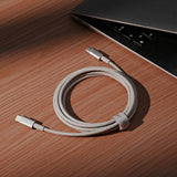 Baseus Tungsten Gold USB-C / USB-C 100W 2m kabel - guld