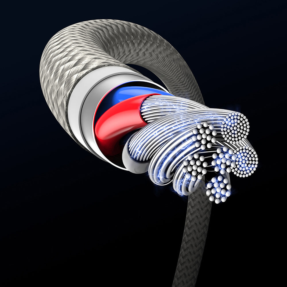 Baseus Tungsten Gold USB-C / USB-C 100W 2m kabel - guld