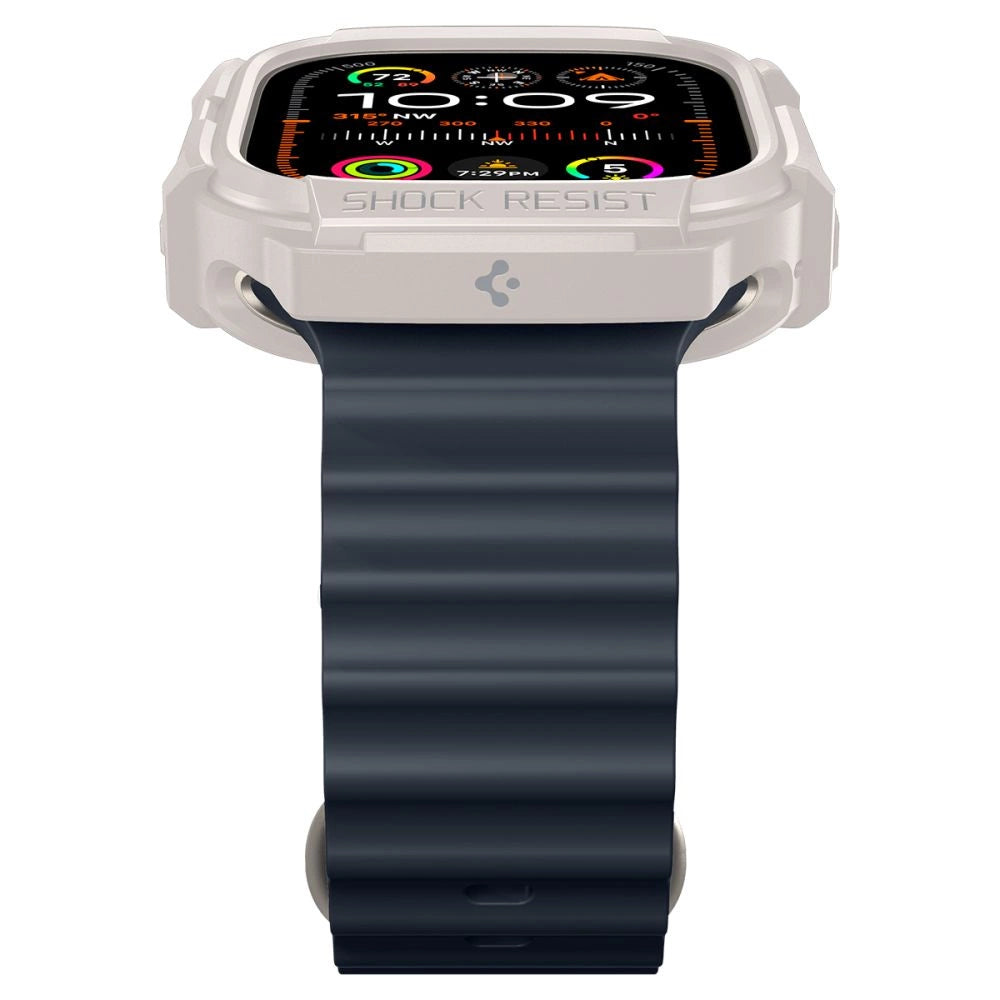 Spigen Rugged Armor Case til Apple Watch Ultra 1 / 2 (49mm) - Beige