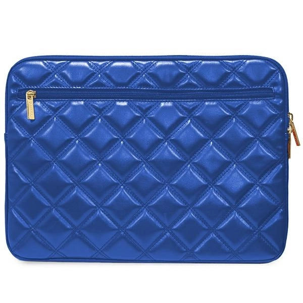 Guess 4G Quilted case til en 14" laptop - blå
