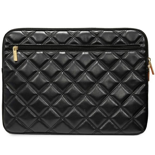 Guess Quilted 4G cover til en 16" laptop - sort