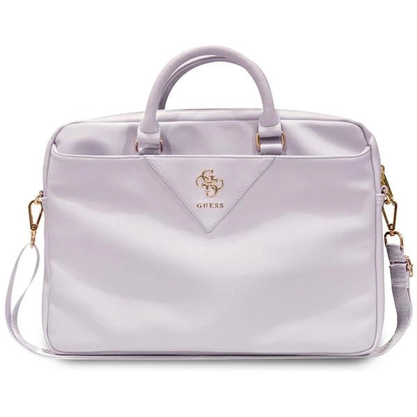 Guess Triangle 4G taske til en 16" laptop - lilla