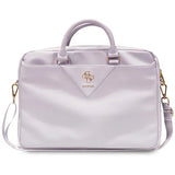 Guess Triangle 4G taske til en 16" laptop - lilla