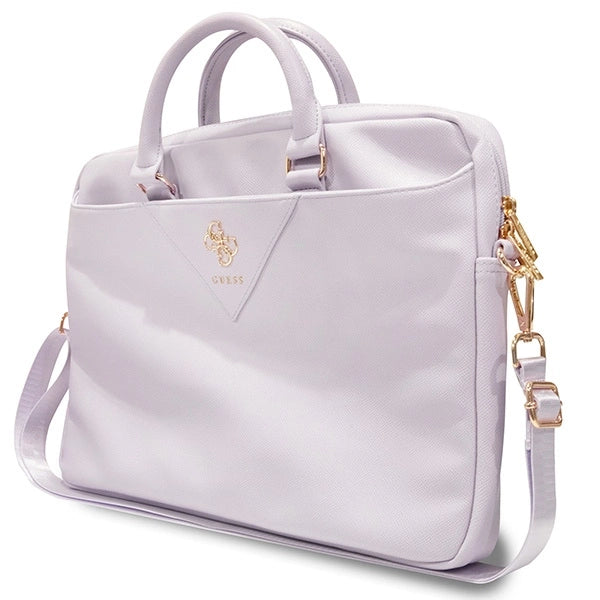 Guess Triangle 4G taske til en 16" laptop - lilla