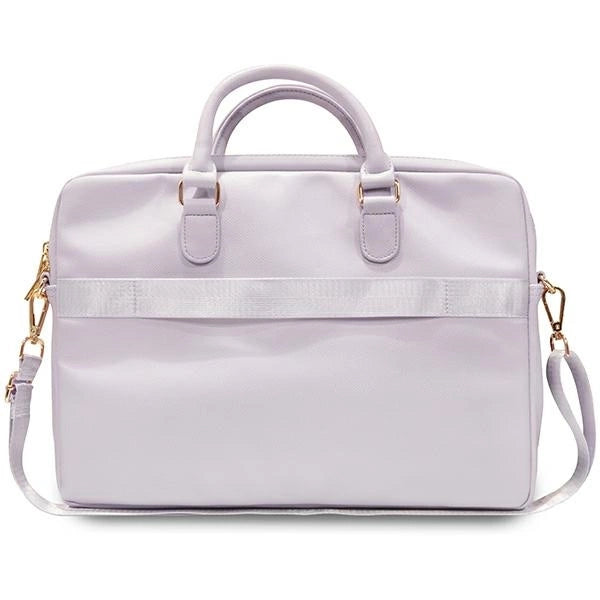 Guess Triangle 4G taske til en 16" laptop - lilla