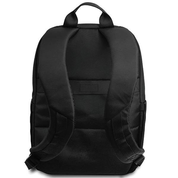 BMW Carbon & Red Stripe rygsæk til en 16&quot; laptop - sort