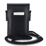 BMW Carbon & Red Stripe telefonpose - sort