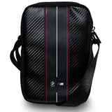 BMW Carbon & Red Stripe taske til 8" tablet - sort
