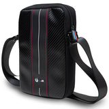 BMW Carbon & Red Stripe taske til 8" tablet - sort