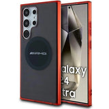 AMG Transparent Bicolor MagSafe-hylster til Samsung Galaxy S24 Ultra - sort