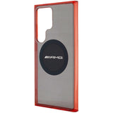 AMG Transparent Bicolor MagSafe-hylster til Samsung Galaxy S24 Ultra - sort