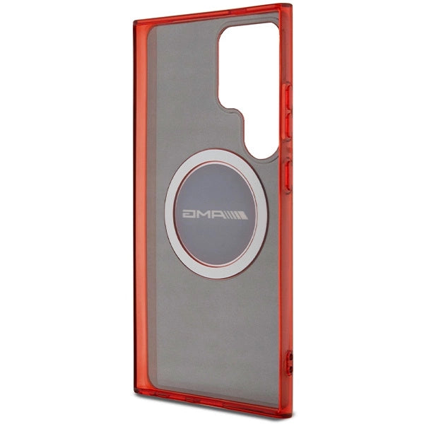 AMG Transparent Bicolor MagSafe-hylster til Samsung Galaxy S24 Ultra - sort