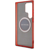 AMG Transparent Bicolor MagSafe-hylster til Samsung Galaxy S24 Ultra - sort