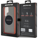 AMG Transparent Bicolor MagSafe-hylster til Samsung Galaxy S24 Ultra - sort