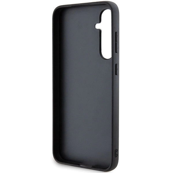 Ferrari Twist Metal Logo-kasse til Samsung Galaxy S23 FE - sort