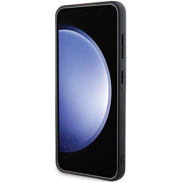Ferrari Carbon Printed Line-kasse til Samsung Galaxy S24+ - sort