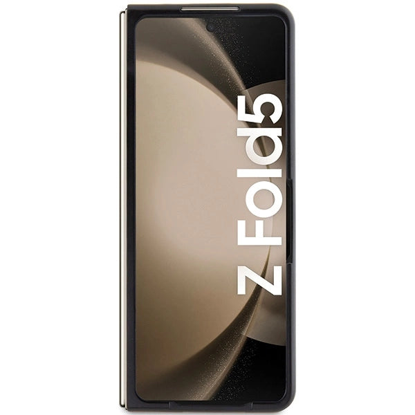 Ferrari Perforated Line-hylster til Samsung Galaxy Z Fold 5 - sort