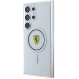Ferrari IML Transp Inner Circle Line MagSafe-kasse til Samsung Galaxy S24 Ultra - sort