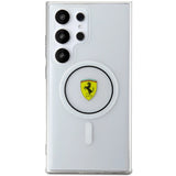 Ferrari IML Transp Inner Circle Line MagSafe-kasse til Samsung Galaxy S24 Ultra - sort