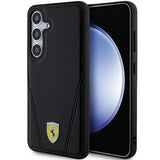 Ferrari Hot Stamp V Lines MagSafe-kasse til Samsung Galaxy S24+ - sort