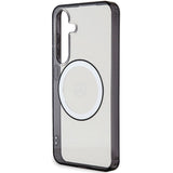 Mercedes Printed Logo MagSafe-kasse til Samsung Galaxy S24 - gennemsigtig
