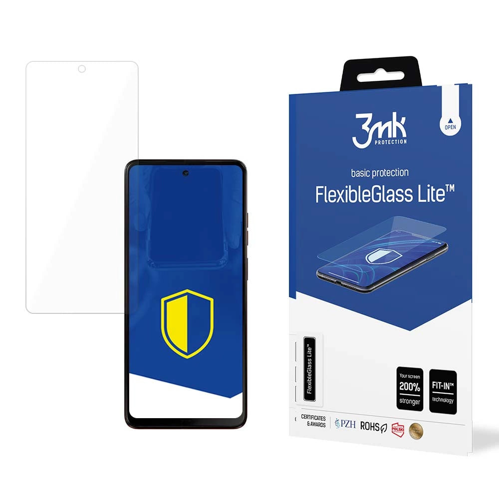 3mk FlexibleGlass LiteTM hybridglas til Motorola Moto G04