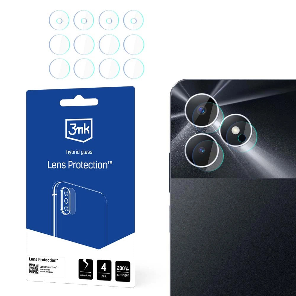 3mk Lens ProtectionTM hybridkameraglas til Realme Note 50