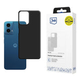 3mk Matt Case til Motorola Moto G34 5G - sort