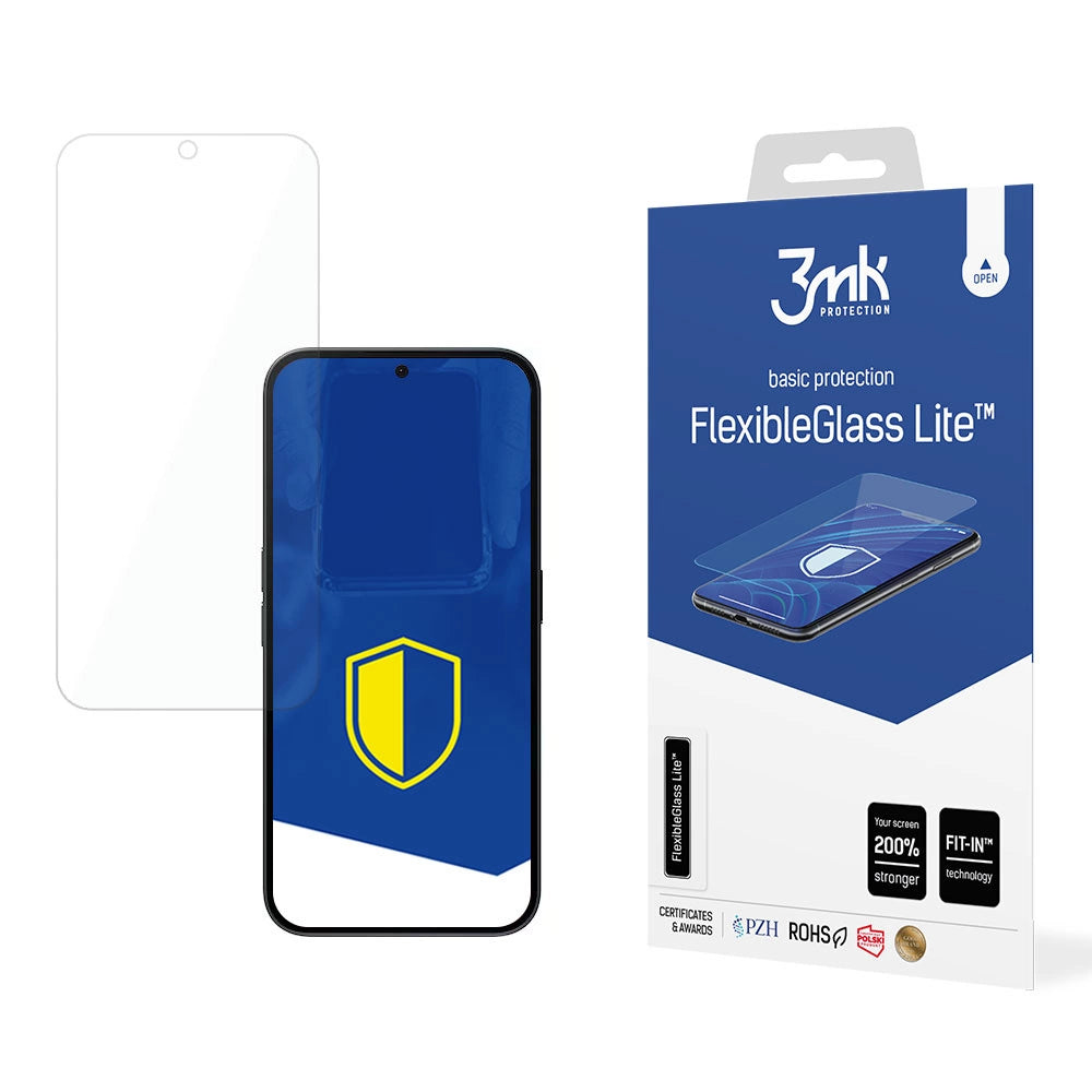3mk FlexibleGlass LiteTM hybridglas på Nothing Phone 2a