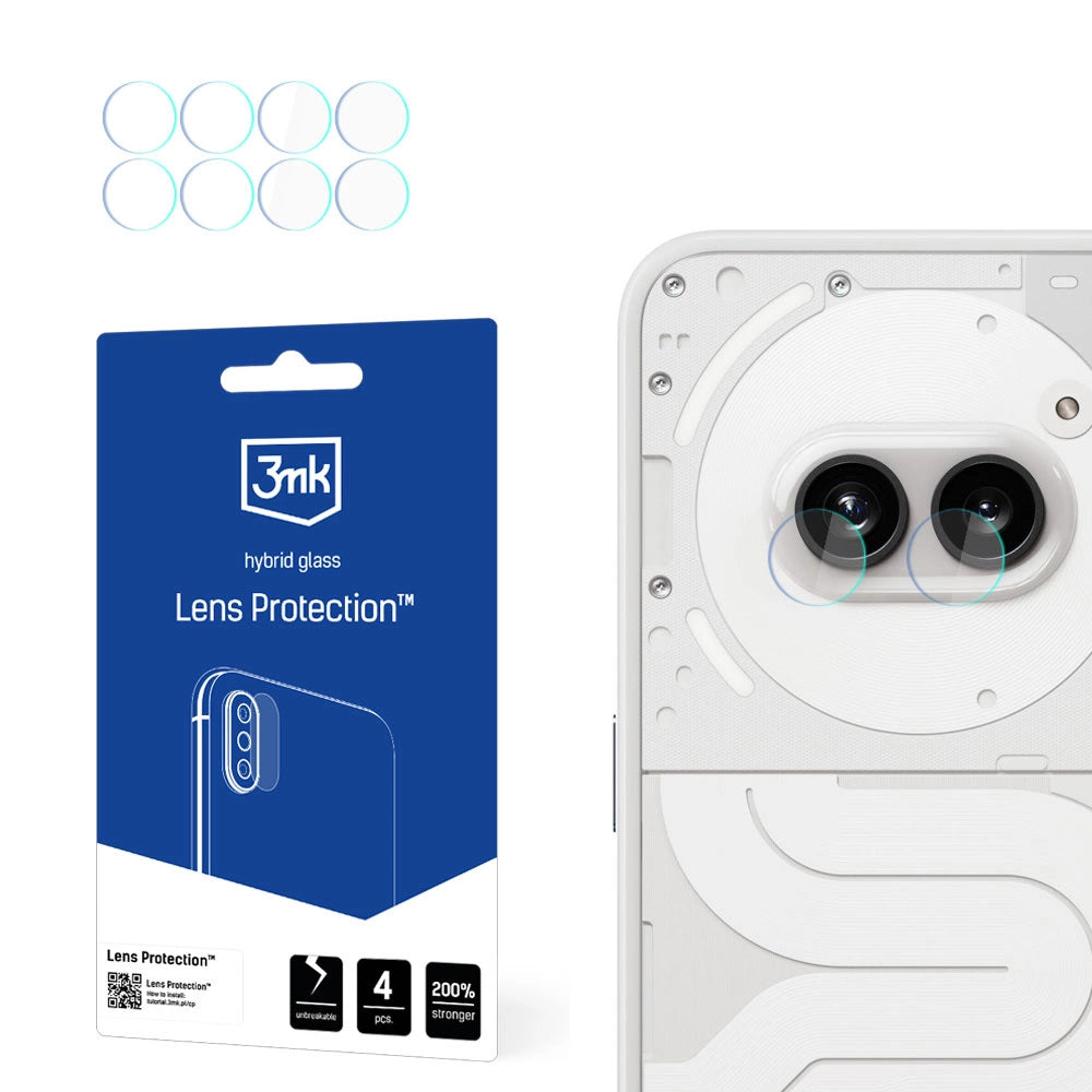 3mk Lens ProtectionTM hybride kameraglas til Nothing Phone 2a