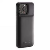 Mophie Juice Pack-kasse til iPhone 15 Pro Max med indbygget 3000 mAh powerbank - sort