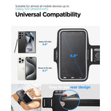 Spigen A703 sportsarmbånd 6.9 - sort