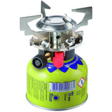 Gaskampeovn med gaspatroner (tråd eller ventil) ATOS piezoigniter 1,8 kW