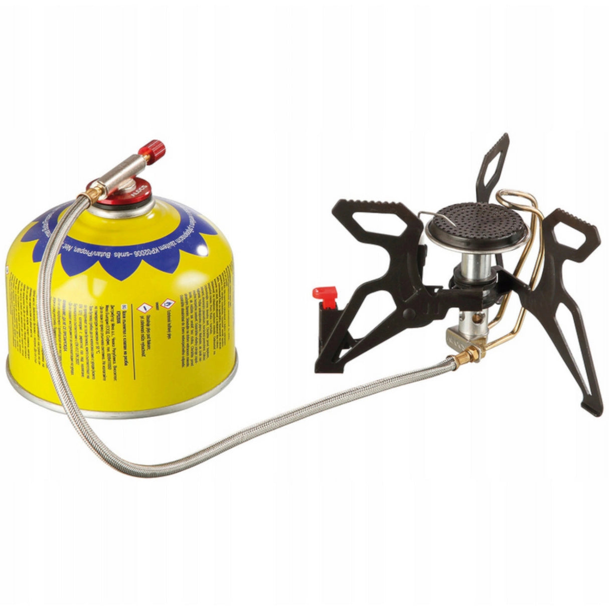 Turistovn med gasvarmer og piezoigniter SPIDER PRO 3kW