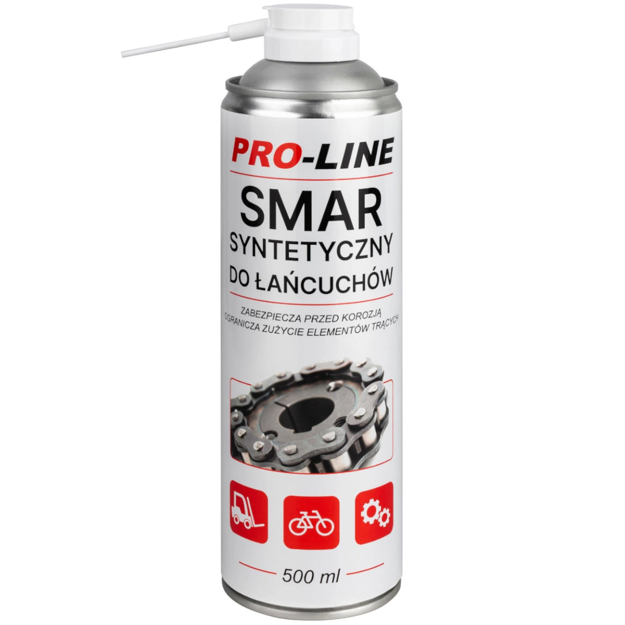 Syntetisk kæde smøremiddel PRO-LINE spray 500 ml